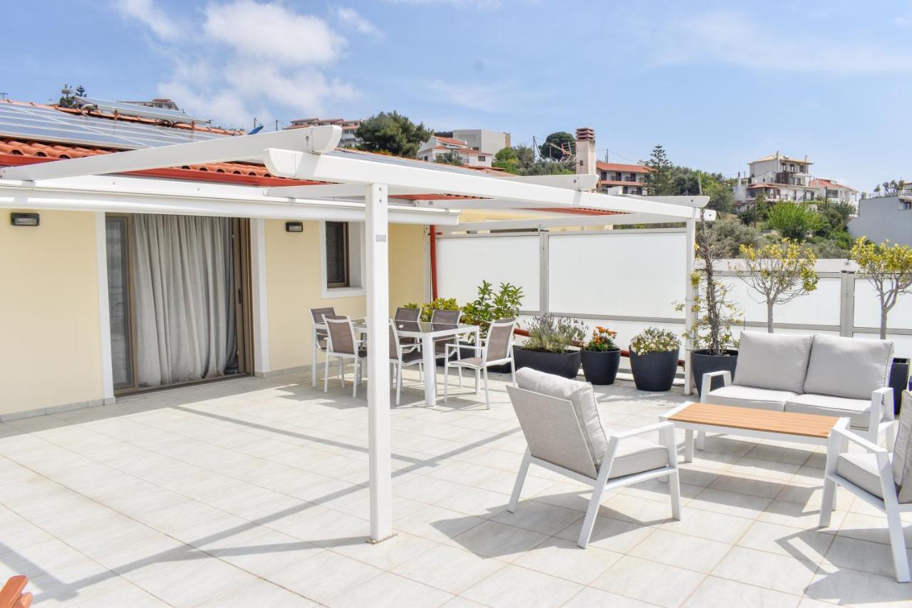 Апартаменты Zoe'S Flat Megali Ammos Скиатос Экстерьер фото